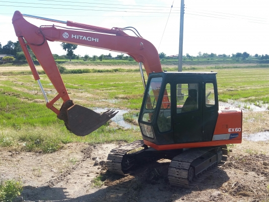 มัดจำกลางอากาศแล้วครับจาก คุณเปิ้ล ชุมพร ฮิตาชิ ex60-1 จอมอึด.สวยๆพร้อมใช้ เร็วแรงไว