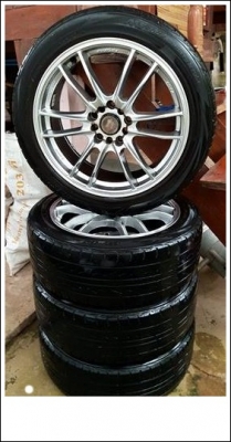 แม็ก 5รู 100-114 ขอบ17 ออฟ 40 ก้านยกคู่ กว้าง7