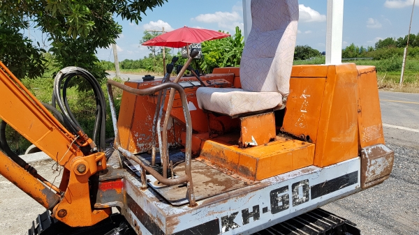 ขายด่วนรถแบคโฮKUBOTAคูโบต้าKH60เทียบเท่าPC30เครื่องคูโบต้า3สูบดีปั่มแรงรถนอกเพิ่งนำเข้ามาใหม่ยังไม่เคยใช้งานในเมืองไทยเลย