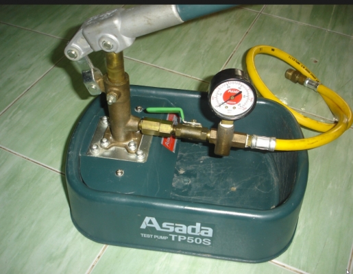 ขายเครื่องทดสอบรอยรั่ว Test pump ASADA รุ่น TP50S พร้อมใช้งานครับ ขายเครื่องทดสอบรอยรั่ว Test pump ASADA รุ่น TP50S พร้อมใช้งานครับ