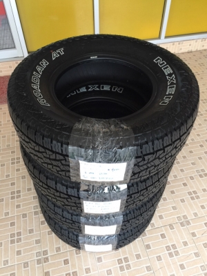 ยาง All Nexen 265 70 16 ปี16 ดอกเต็ม ไม่มีปะ เนื้อนิ่มๆ ใช้มาอาทิตย์เดียว ราคาไม่แพง ยาง All Nexen 265 70 16 ปี16 ดอกเต็ม ไม่มีปะ เนื้อนิ่มๆ ใช้มาอาทิตย์เดียว ราคาไม่แพง