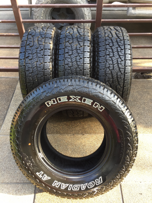 ยาง All Nexen 265 70 16 ปี16 ดอกเต็ม ไม่มีปะ เนื้อนิ่มๆ ใช้มาอาทิตย์เดียว ราคาไม่แพง ยาง All Nexen 265 70 16 ปี16 ดอกเต็ม ไม่มีปะ เนื้อนิ่มๆ ใช้มาอาทิตย์เดียว ราคาไม่แพง