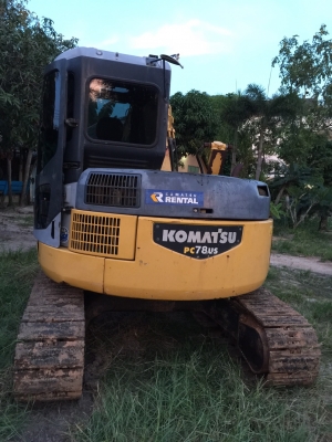Komatsu PC78 US พร้อมหัวแย๊ก โทร 098-320 6676 ชลบุรี