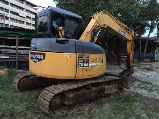 Komatsu PC78 US พร้อมหัวแย๊ก โทร 098-320 6676 ชลบุรี