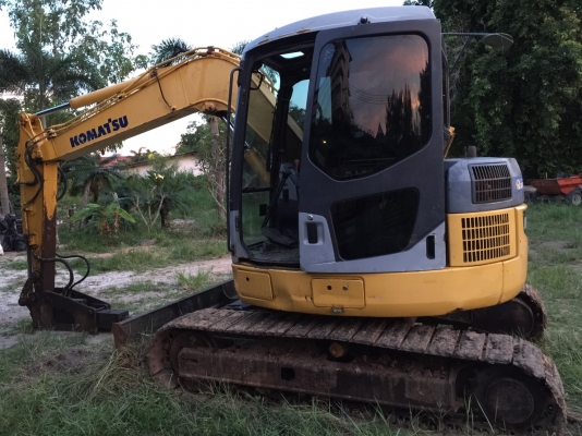 Komatsu PC78 US พร้อมหัวแย๊ก โทร 098-320 6676 ชลบุรี