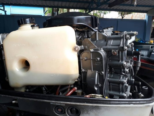Suzuki DT90 หางยาว26นิ้ว 2จังหวะ ทริมไฟฟ้า ทริมใน