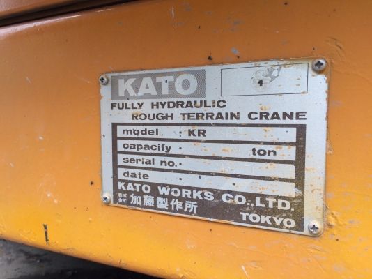 กาโตะ KATO ทาดาโน่ TADANO M3 25 ตัน เล่มทะเบียน ทั้งคู่ ขายเหมา 2,900,000 บาท ต่อรอง ภาคกลาง