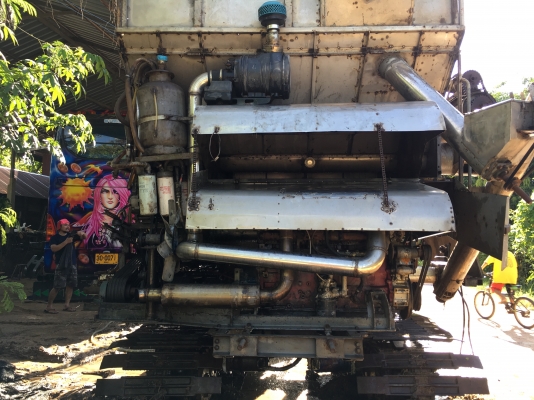 ขายรถเกี่ยวข้าวพรกินรีอุ้ม2ตันกว่ารถบิ้งใหม่กำลังจะทำสี