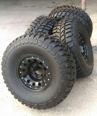 ล้อแท้สวยๆพร้อมยางใหม่ๆ 33x12.5 R 15