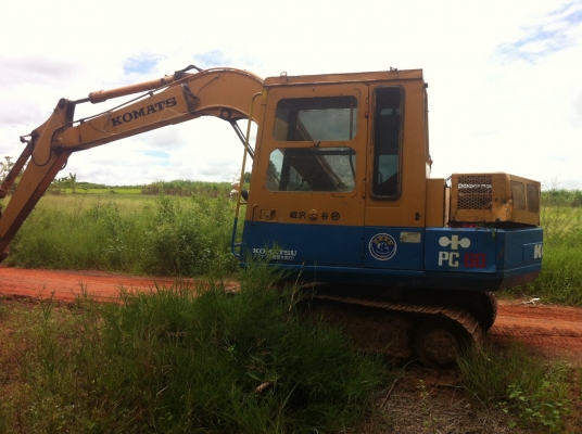 Komatsu Pc60-5 เครื่องดี เอวแน่น ช่วงล่างดี พร้อมใช้งาน เอกสารเล่มทะเบียน