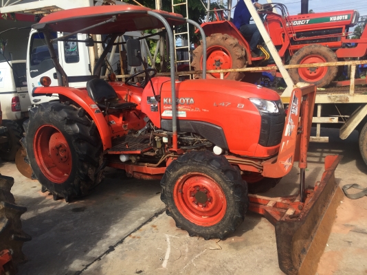 คูโบต้า 47 แรงม้า สภาพพร้อมใช้งาน แถมใบดัน+ผานพรวน