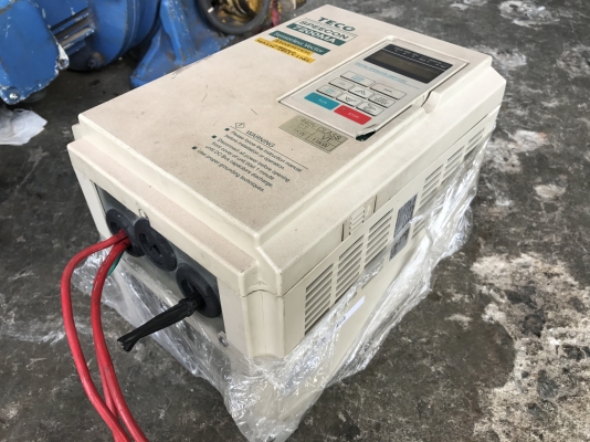 ขาย Inverter Teco 15HP. 380V สภาพสวยเดิมๆตัดจากตู้ พร้อมใช้งาน