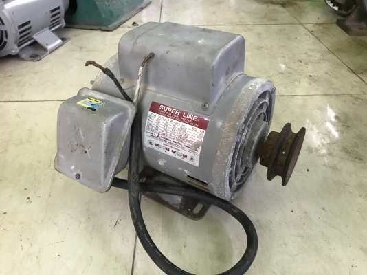 ขายมอเตอร์ Mitsubishi 1HP. SCL-KR 220V ไฟบ้าน สภาพสวยเดิมๆ หมุนนิ่ม พร้อมใช้งาน