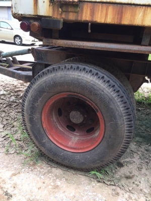 ขาย 195,000 บาท ลูกพ่วงดั้ม 2 เพลา ยาว 6.2 เมตร สภาพยางไม่ครบ เอกสารเล่มทะเบียน  รถอยู่ จ.ขอนแก่น โทร&amp;ไอดีไลน์ 0610710295