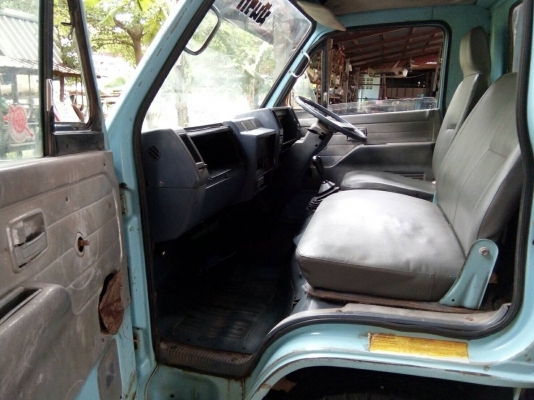 Isuzu NKR58LU 110แรงฝาดำ ห้างแท้ปี36 เกียรสั้นหัวยกได้ ยาว4.3ม สีเดิมบางนางบวช เล่มพร้อมโอน