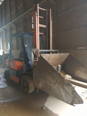 ขายถูก โฟล์คลิฟท์ Toyota 2.5 ตัน เสาสูงพิเศษ 4 เมตรเมตรรถโฟลค์ลิฟท์ หายาก