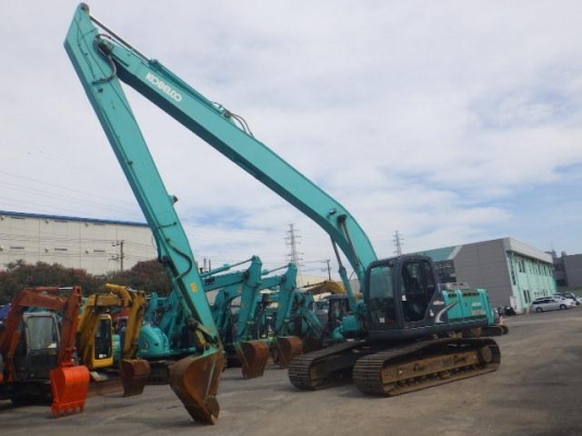 ขายรถขุดบูมยาว 16 เมตร SK210LC-8 นำเข้าจากญี่ปุ่น