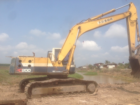 KOMATSU PC200-5 ไฟฟ้าครบ เอวเปลียนใหม่ ช่วงล่างเต็ม เจ้าของขายเอง