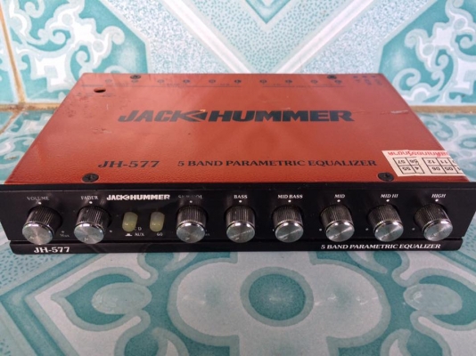 ปรี Jack hummer(ซับอิสระ)ขาย 800 บาท ใช้งานปกติเดิมๆทุกชิ้น สนใจ0892425454 อยู่สระบุรี