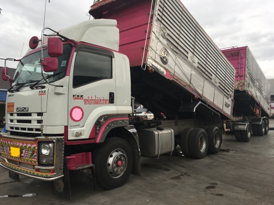 พ่วง 22 ล้อ  ISUZU FXZ 360 ปี 54 กระบะมิเนียมพืชไร่ - ดั้ม อู่ธวัชชัย รถโรงสี ใช้งานไม่ซ้ำ นน.บรรทุกได้ 30 ตัน ราคา 2.68 ล้านต่อรอง