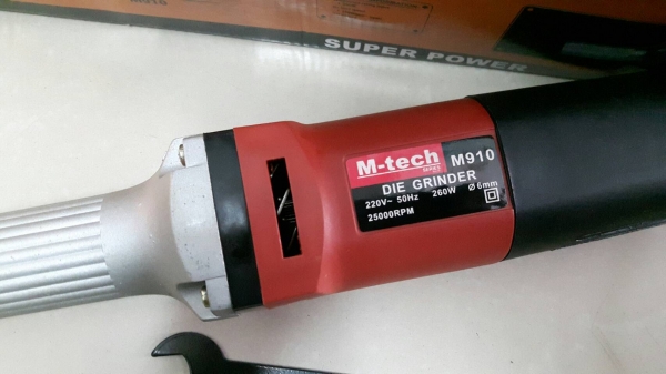 เครื่องเจียรคอยาว 6มิล M-tech