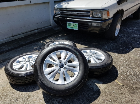 ล้อ รีโว้ขอบ 16 พร้อมยางปี16