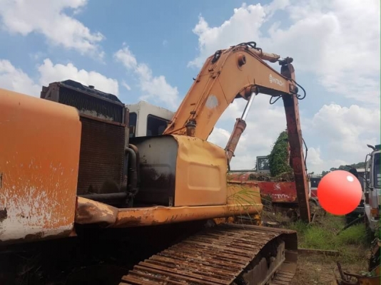 ขาย 585,000 บาท HITACHI EX300-1 บูมยาว 16 เมตร เครื่องดี ปั้มแรง โช่หนา เอวแน่น เอกสารเล่มทะเบียน  รถอยู่ จ.ลพบุรี โทร&amp;ไอดีไลน์ 0610710295