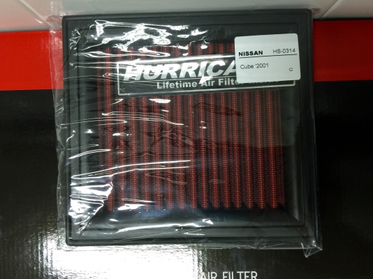 ขายกรองอากาศผ้ารถ NISSAN รุ่น CUBE2,3 รหัส Z11 ปี 05