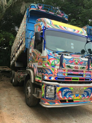 ขายรถพ่วงดั้มแม่ลูก ISUZU 360 แรงดั้มเกษตร