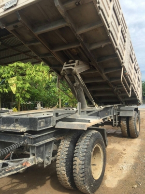 ขายรถบรรทุกพ่วงดั้มแม่ลูก ISUZU DEGA 320แรงปี51