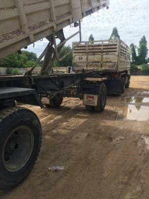 ขายรถบรรทุกพ่วงดั้มแม่ลูก ISUZU DEGA 320แรงปี51