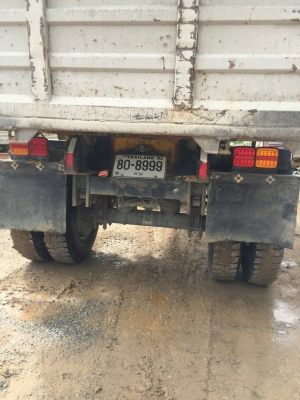 ขายรถบรรทุกพ่วงดั้มแม่ลูก ISUZU DEGA 320แรงปี51