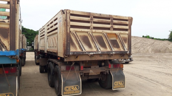 ขายด่วน รถสิบล้อดั้มพ่วงแม่-ลูก HINO 380 สภาพเดิมๆ ดีมาก พร้อมใช้งาน เอกสารพร้อม