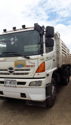 ขายด่วน รถสิบล้อดั้มพ่วงแม่-ลูก HINO 380 สภาพเดิมๆ ดีมาก พร้อมใช้งาน เอกสารพร้อม ขายด่วน รถสิบล้อดั้มพ่วงแม่-ลูก HINO 380 สภาพเดิมๆ ดีมาก พร้อมใช้งาน เอกสารพร้อม