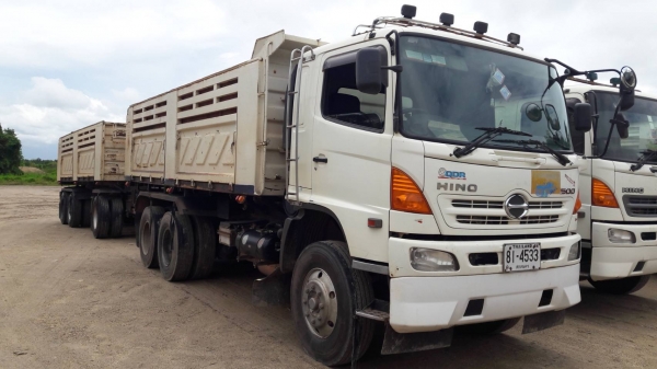 ขายด่วน รถสิบล้อดั้มพ่วงแม่-ลูก HINO 380 สภาพเดิมๆ ดีมาก พร้อมใช้งาน เอกสารพร้อม