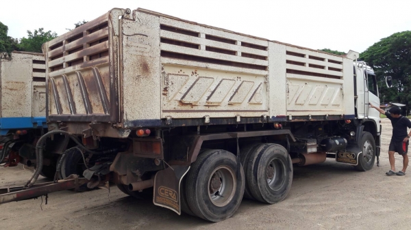 ขายด่วน รถสิบล้อดั้มพ่วงแม่-ลูก HINO 380 สภาพเดิมๆ ดีมาก พร้อมใช้งาน เอกสารพร้อม