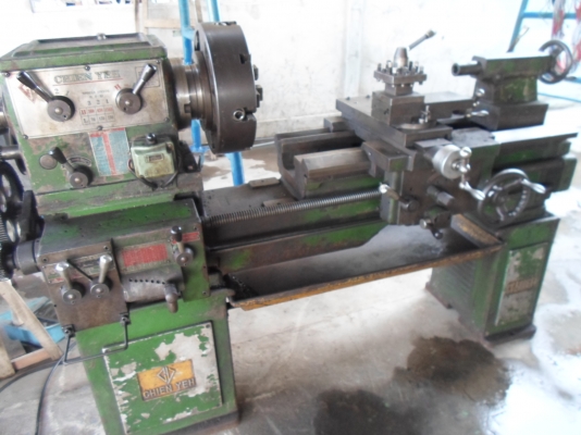 แท่นกลึง 5 ฟุต 2 เพลา เกียร์บล็อก ชินเย่  59,000 ด่วน !!!