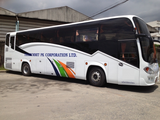 รถบัส 6ล้อ ขนาด 12ม. 340แรงม้า ถุงลมเขาควาย ต่อตัวถังเมืองไทย ราคา 4,290,000