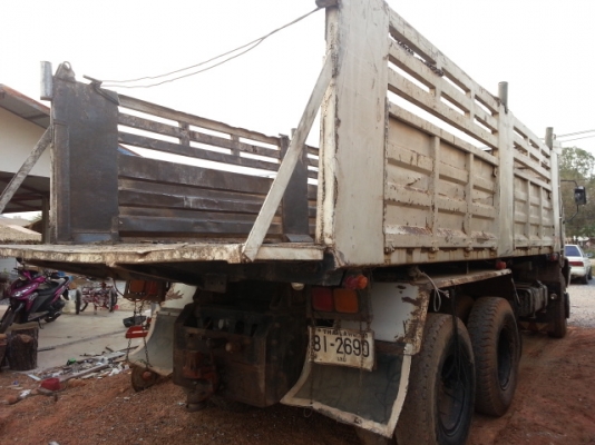 ขายด่วน ISUZU DECA270สองเพลาดั้มปี2546 มีระบบลำโพงลากลูกสภาพพร้อมใช้งานรีโทร 0801515451 0811838154