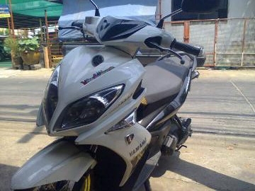 ขายหรือแลก ยามาฮ่า นูโวอิลิแก้น เครื่องดีพร้อมใช้  หรือแลก ฮอนด้าcbr150 ตัวเก่า