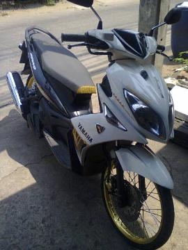 ขายหรือแลก ยามาฮ่า นูโวอิลิแก้น เครื่องดีพร้อมใช้  หรือแลก ฮอนด้าcbr150 ตัวเก่า