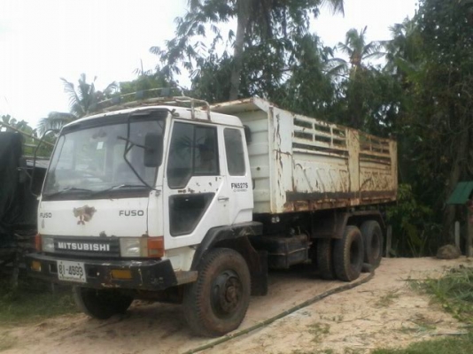 10ล้อดั้มHINO 2K -240 ปี42 ดั้ม RCKแม่ลูก ประตูด้านขวาตก