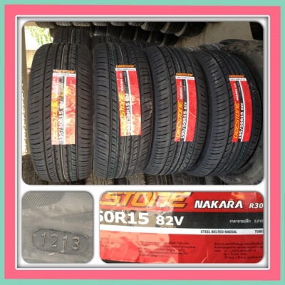 ขายยางใหม่ Deestone ปี13 195/50/15 ,195/55/15ชุดละ 7000 บ. ถูกที่สุด