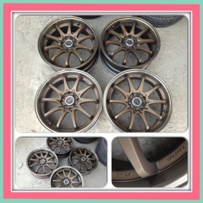 ขายแม็กมือ2 ลาย CE28 ขอบ 17 4รู100/114ราคา 8,300 บาทราคาถูก