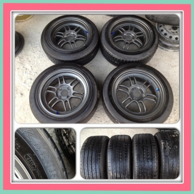 ขายแม็กมือ2 RPF 1 ขอบ15 น 7-ล 8 + ยางปี11 ราคา 10,900 บาทราคาถูก