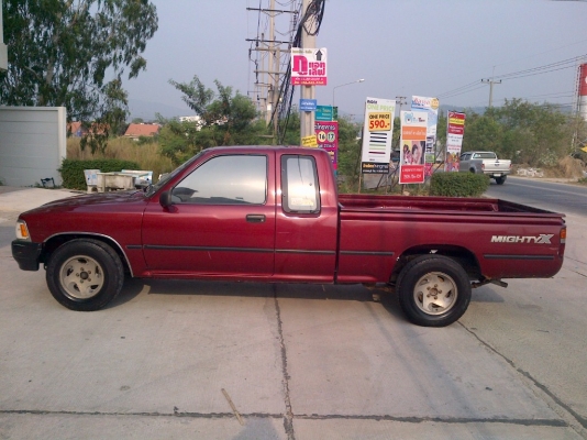 ขาย!กะบะไมตี้เอ๊กแค๊ป ปี94 เครื่องยนต์เดิมดีเซล2500ccประหยัดน้ำมัน พร้อมใช้ ทะเบียน+เอกสารโอน ภาษีไม่หมด 088-2197709