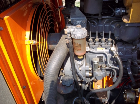 เครื่องปั่นไฟเก่าญี่ปุ่น AIRMAN ขนาด 45 KVA  เครื่อง HINO WO4D ใหม่ ไดร์ TAIYO  เซตนอก จากประเทศญี่ปุ่น