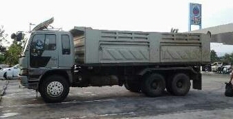 HINO FM 1 M 220 Hp ดัมพ์สามมิตรปี 37 (ทีมงานรถคุณภาพ)