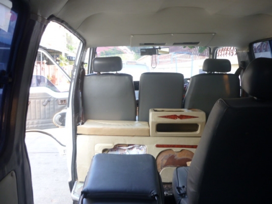รถตู้hiace ตาหวาน เครือ่ง 1G auto LPG พวงมาลัยเพาเวอร์