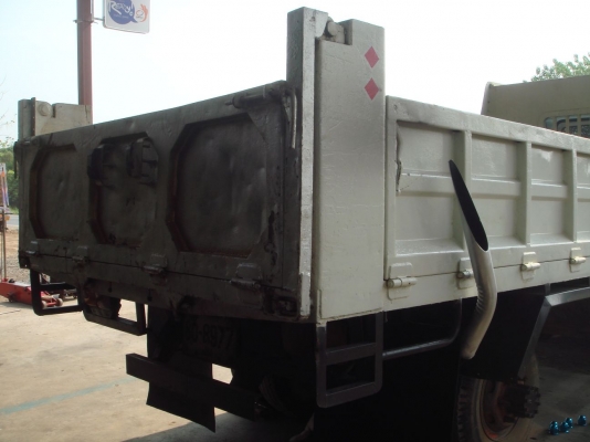 ขายรถ 6 ล้อ HINO WO4D 117 แรง กะบะเหล็กดั้มพ์ ยาง 825-16 เกียร์สั้นเดิม 6 เกียร์